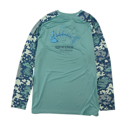 Blue Graphic Active T-Shirt