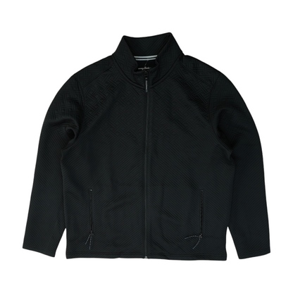 Black Solid Active Jacket