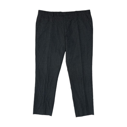 Charcoal Polka Dot Dress Pants