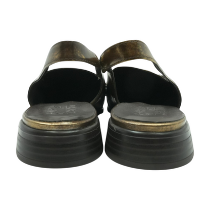 Bronze Slip-On Flats