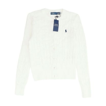 White Cardigan Sweater