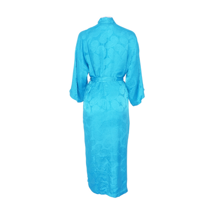 Vintage Blue Paisley Robe