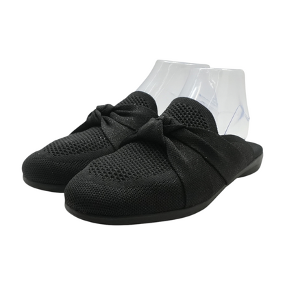 Black Slip-On Flats
