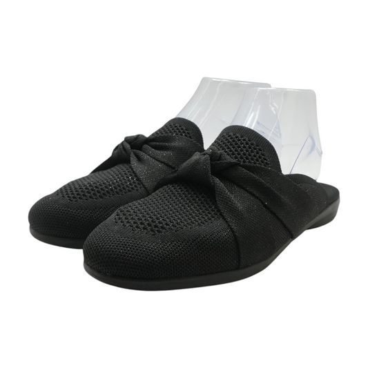 Black Slip-On Flats