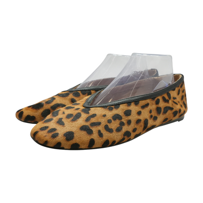 Brown Slip-On Flats