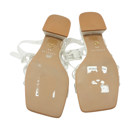 Clear Flat Sandals