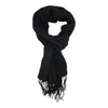 Black 100% Cashmere Scarf