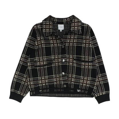 Black Plaid Jacket