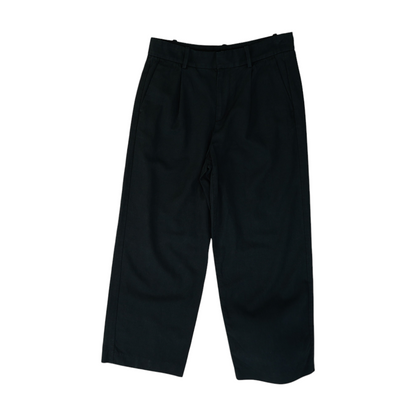 Black Straight Pants