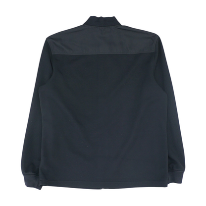 Black Solid Active Jacket