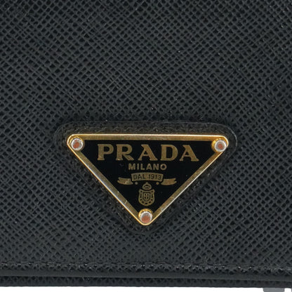 Black Saffiano Leather Card Holder