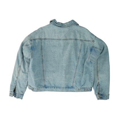 Blue Solid Jacket