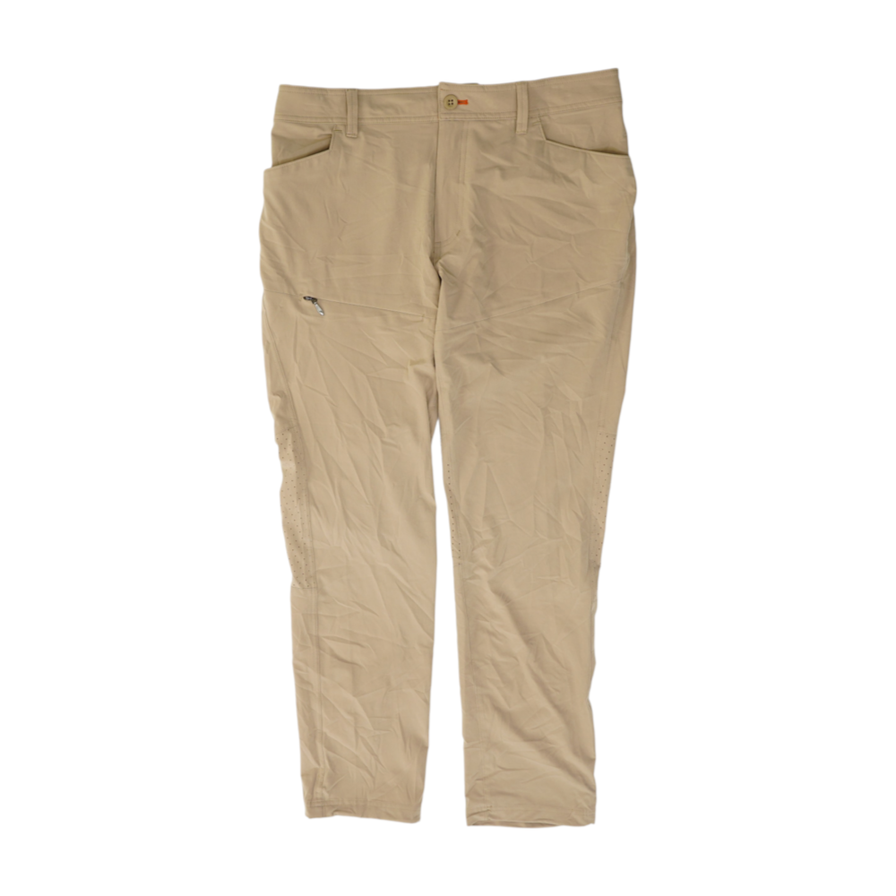 Beige Regular Pants