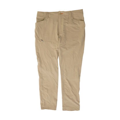 Beige Regular Pants