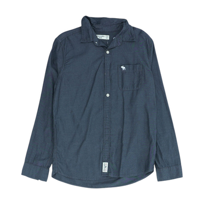 Charcoal Long Sleeve Button Down
