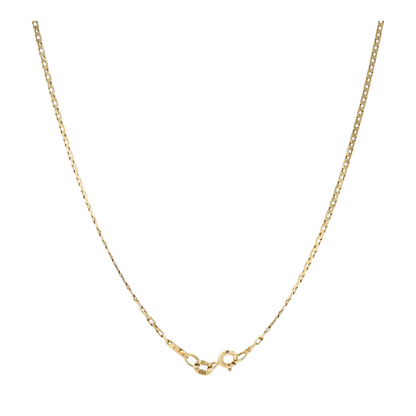 14K Yellow Gold Chain Necklace