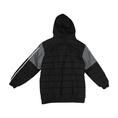 Black Color Block Jacket