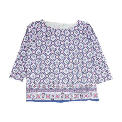 Multi Plus Abstract Blouse