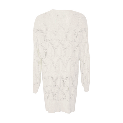 White Cardigan Sweater