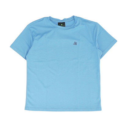 Blue Solid Active T-Shirt