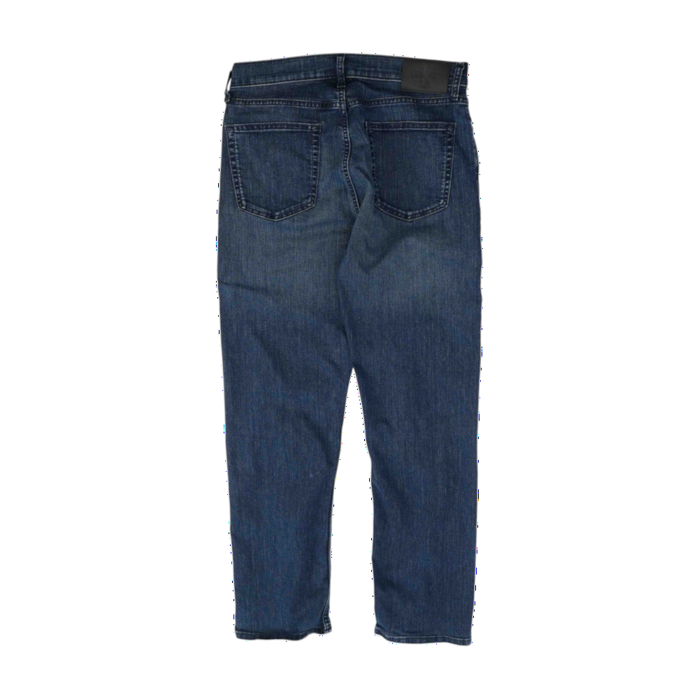 Navy Straight Jeans
