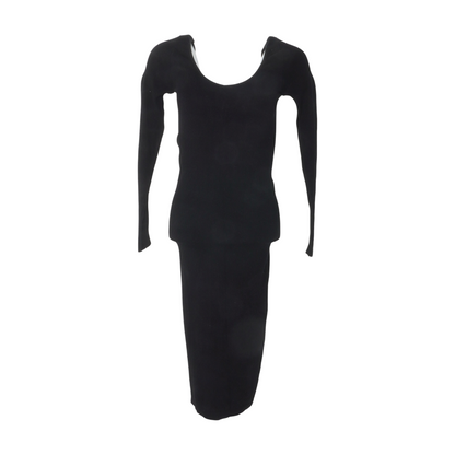 Black Midi Dress