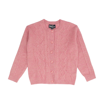Pink Cardigan Sweater