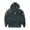 Black Solid Hoodie Pullover