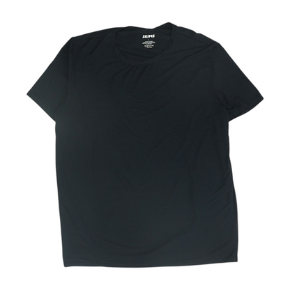 Black Solid Pajama Top