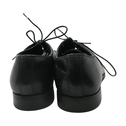 Black Lace-Up Dress Shoes