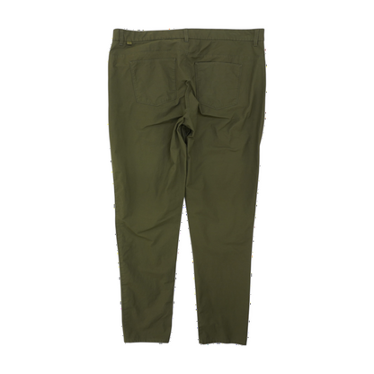 Green Slim Pants
