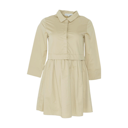 Beige Mini Dress