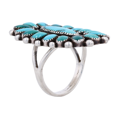 Sterling Silver Turquoise Statement Ring