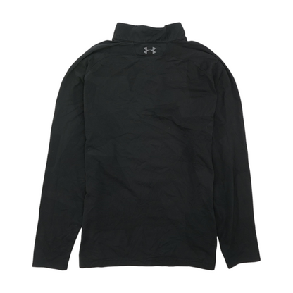 Under Armour Black Solid 1/4 Zip Pullover – Image 2