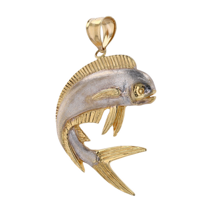 14K Two-Tone Gold Pendant