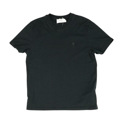 Black Solid Crewneck T-Shirt