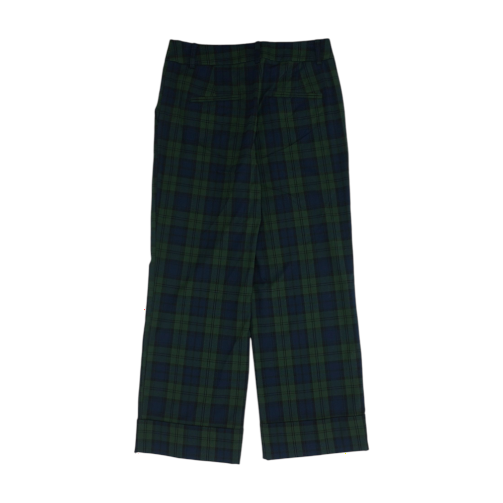 Green Plaid Pants