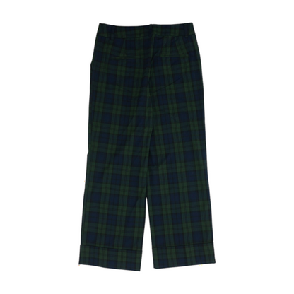 Green Plaid Pants