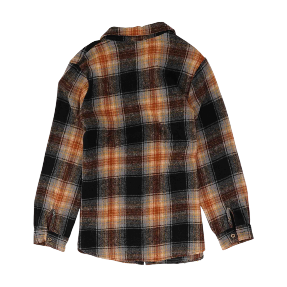 Cotton Chicks Multi Plaid Flannel Button Down – Image 2