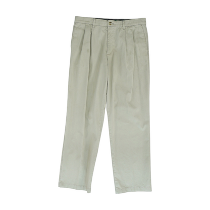 Beige Classic Pants