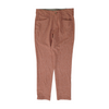 Red Abstract Regular Pants