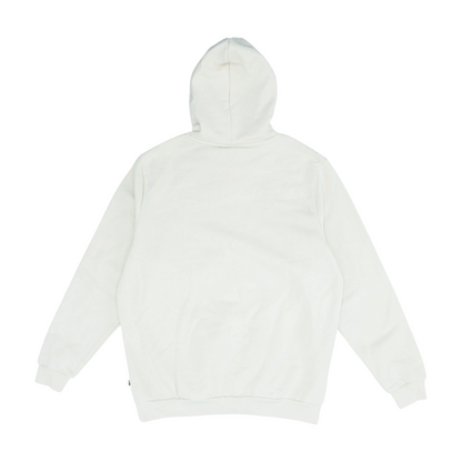Beige Solid Hoodie Pullover