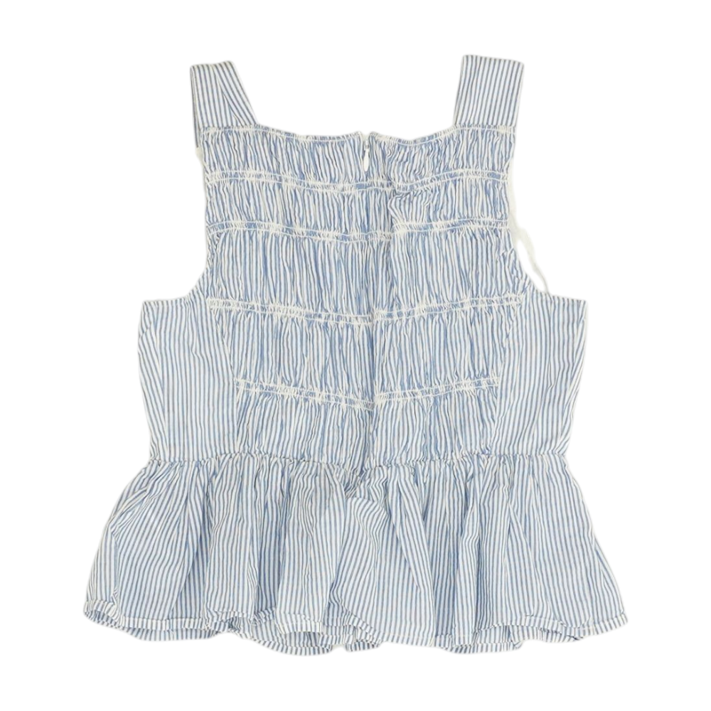 Blue Striped Blouse