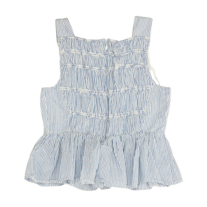 Blue Striped Blouse