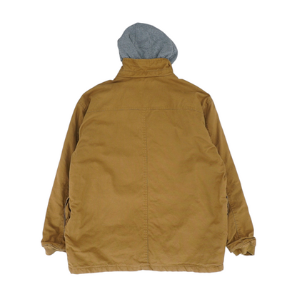 Brown Solid Jacket