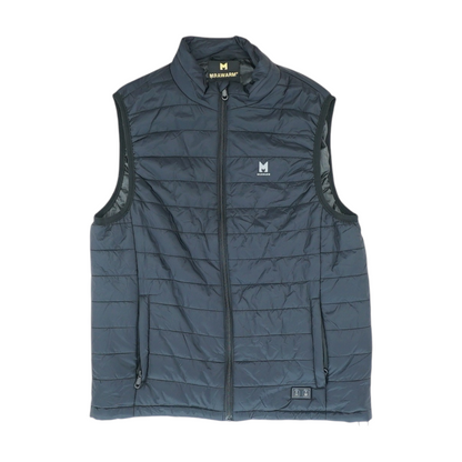 Black Solid Active Vest