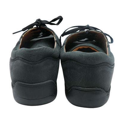 Black Leather Derby/oxford Dress Shoes