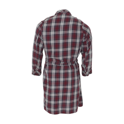 Vintage Red Plaid Robe