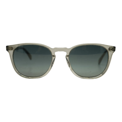 Clear Finley Round Sunglasses