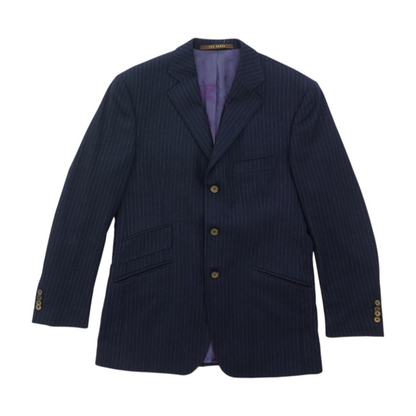 Navy Striped Sport Coat